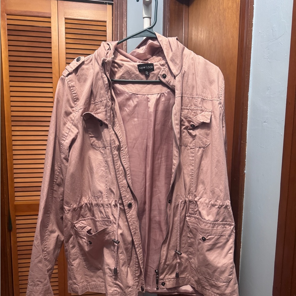 New Look Women's Dusty Pink Utility Jacket